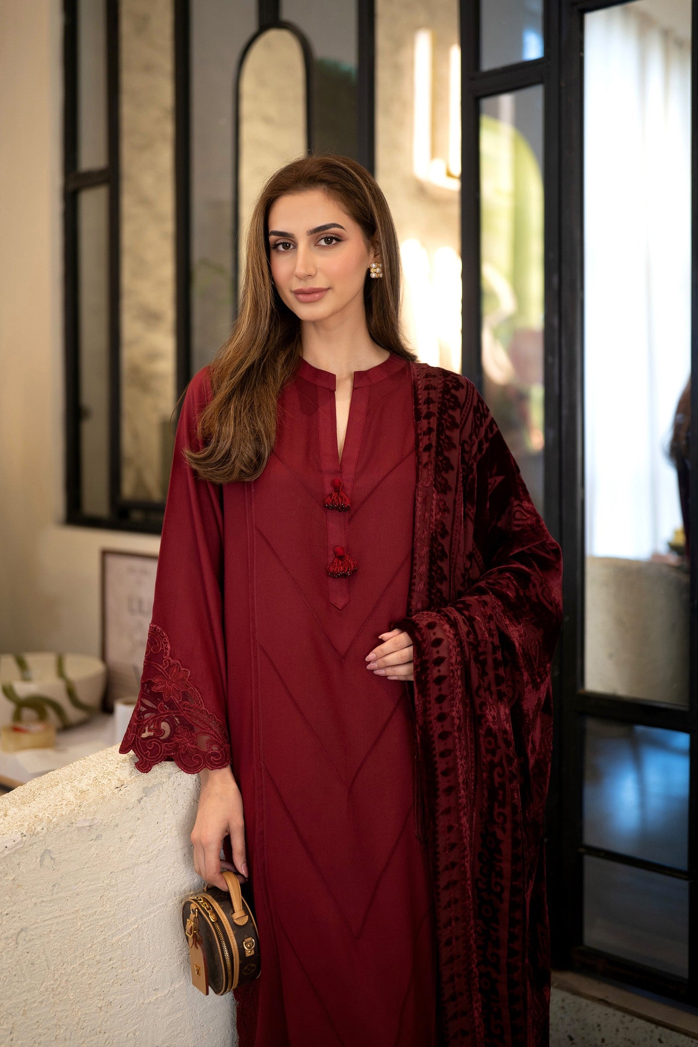 Crimson Drape