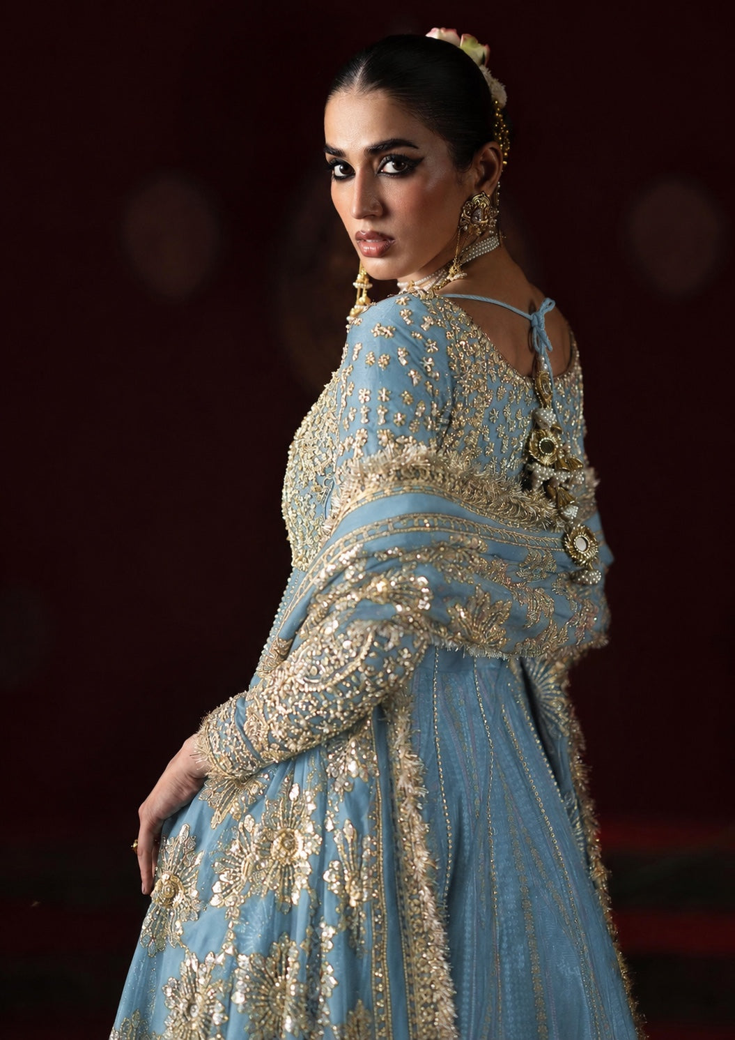 Saad Bin Shahzad – Amal Style (Powder Blue, Colour Customised)