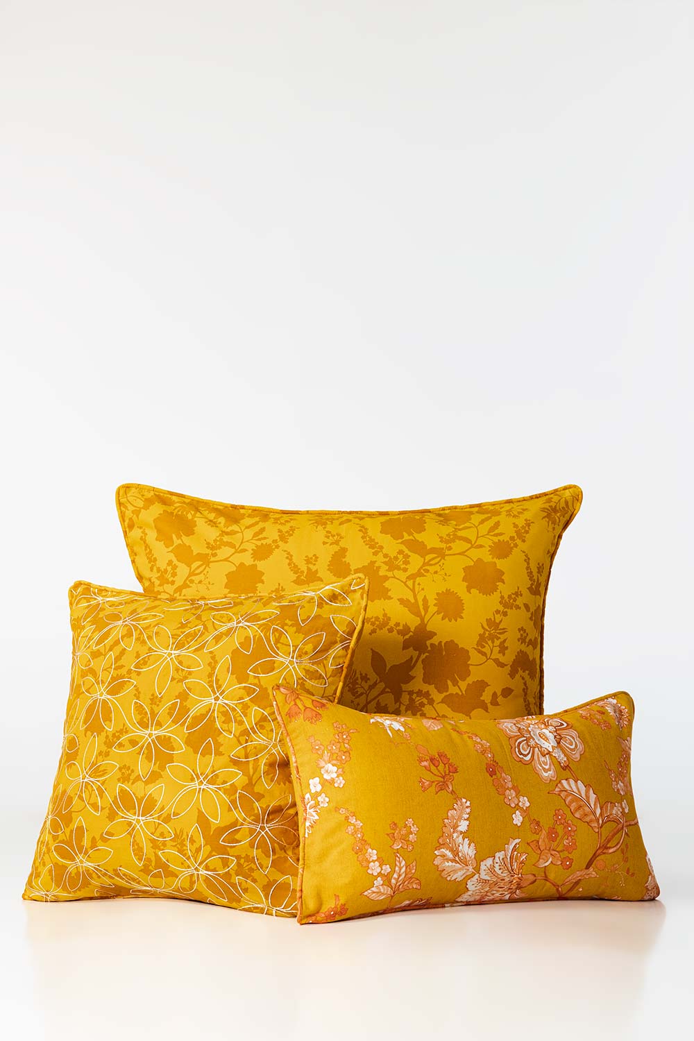 Saffron T-200 Euro Sham Cushion Cover