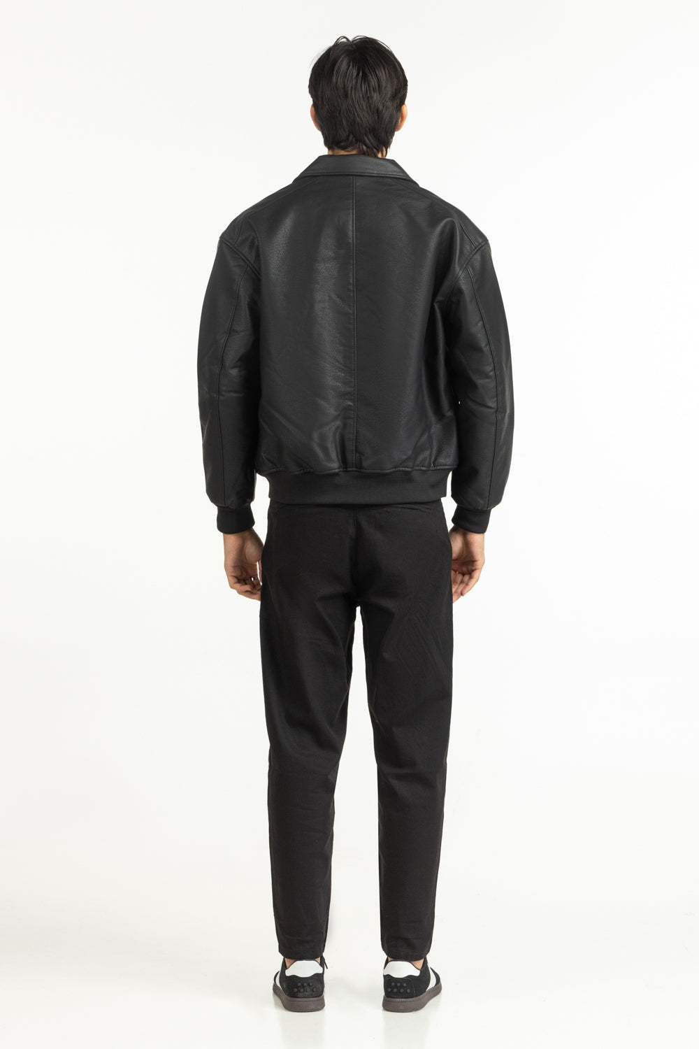 Regular Fit Pu Jackets