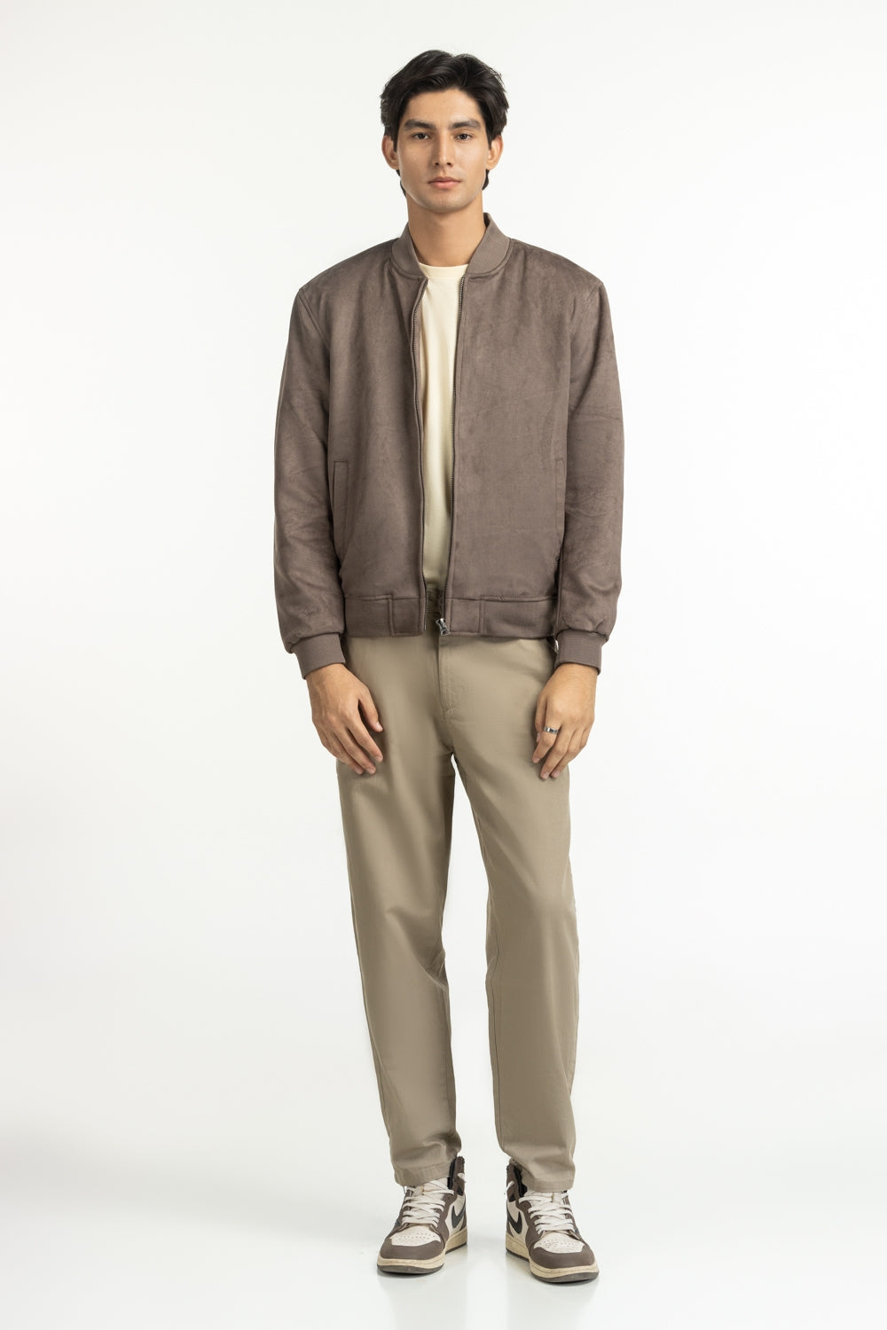 Regular Fit Pu Jackets