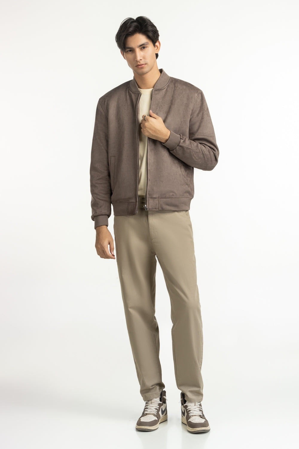 Regular Fit Pu Jackets
