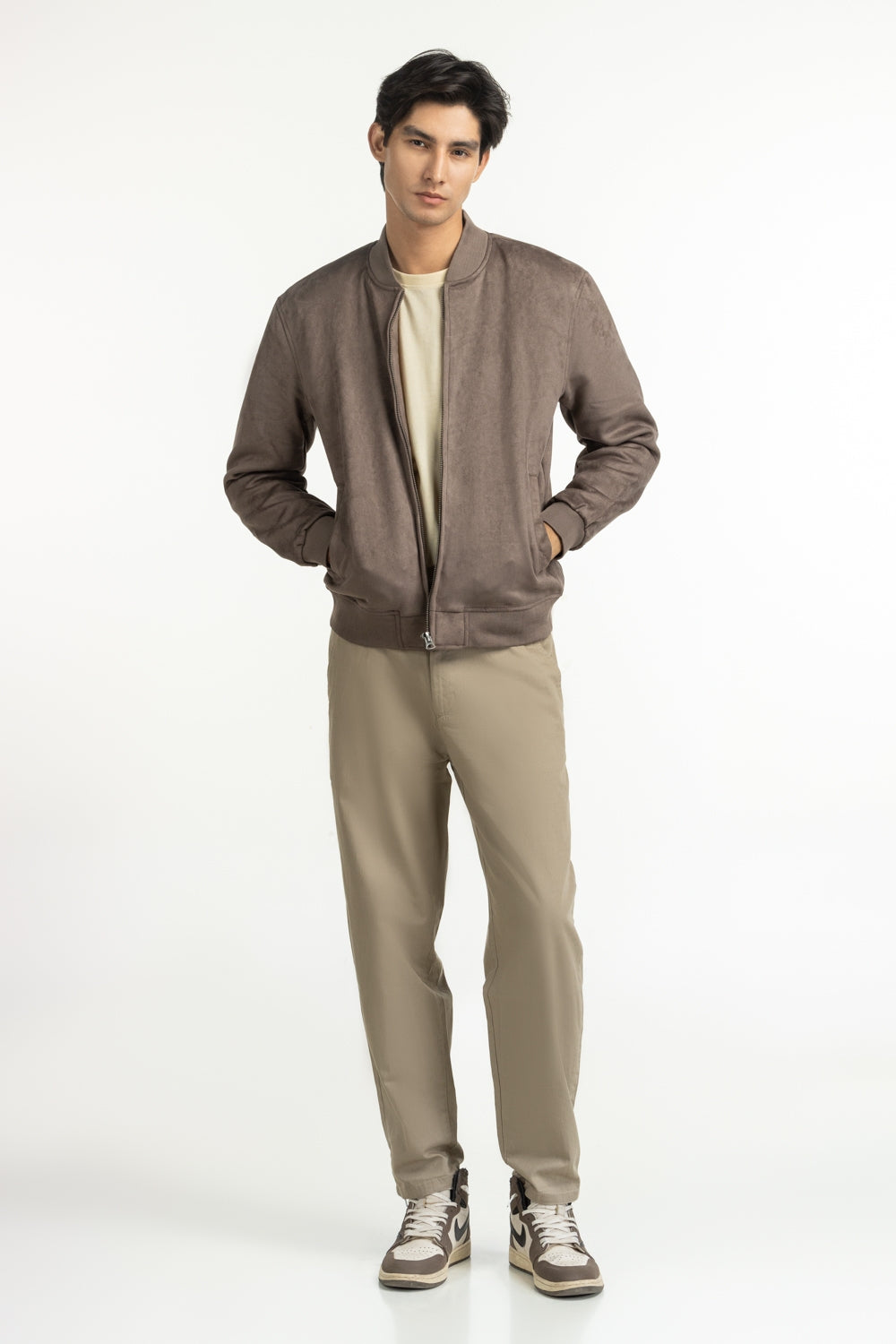 Regular Fit Pu Jackets