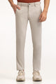 Plain Dyed Khaki Pants