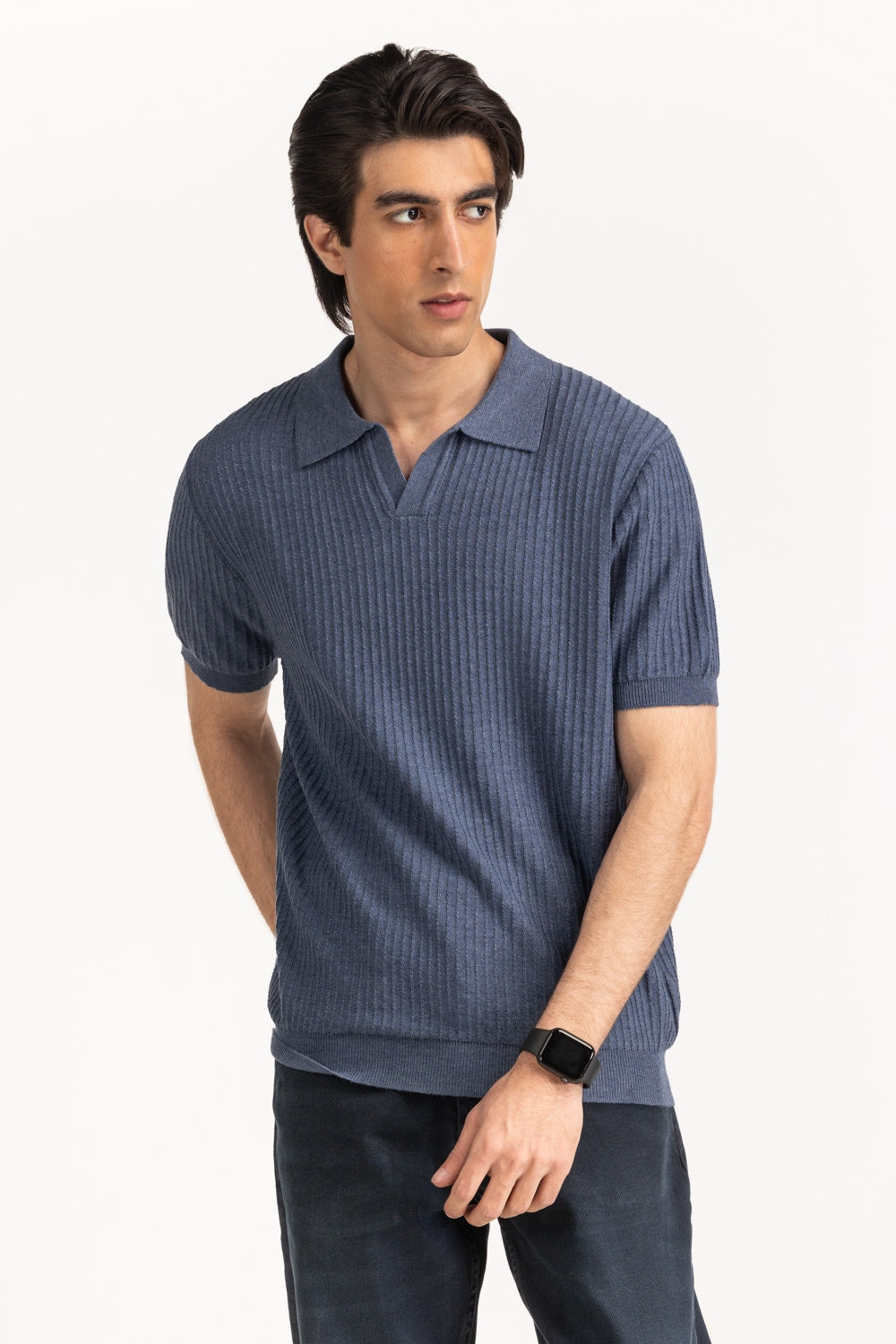 Sweater Knit Polo
