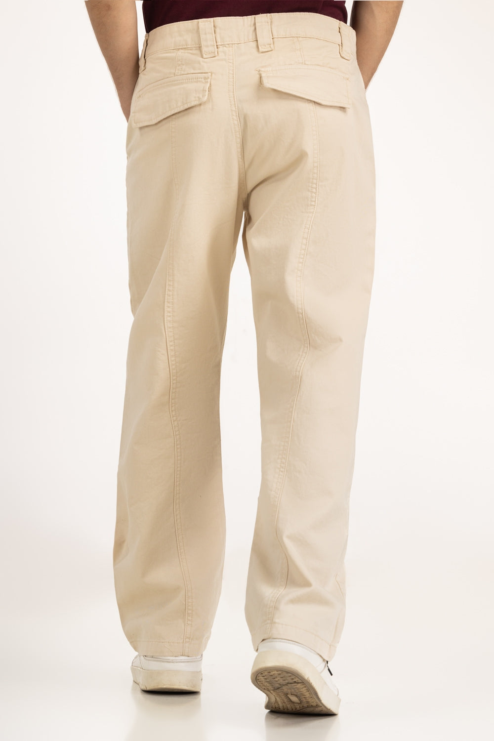 Straight Fit Trousers