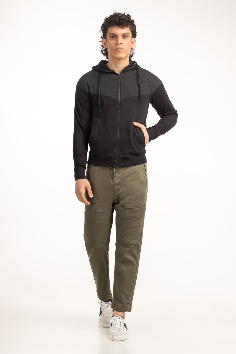 Regular Fit Knitted Zipper