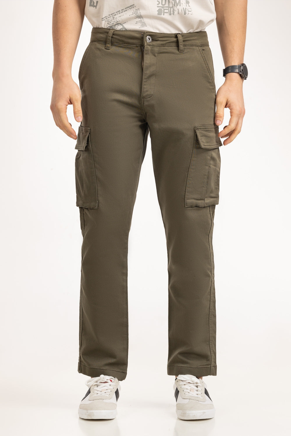 Straight Fit Trousers