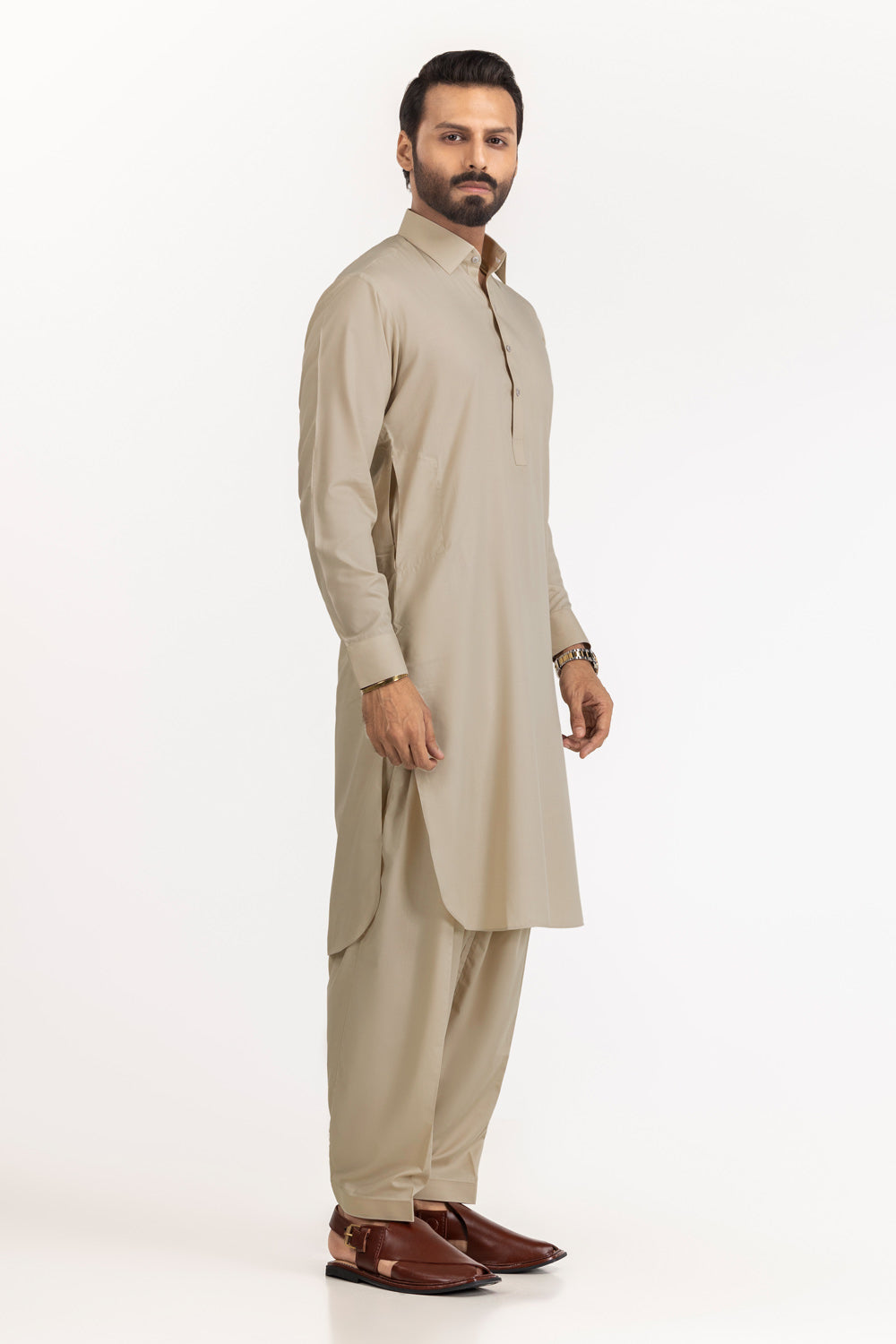 Sangam Cotton Unstitched Fabric Cotton-Lf