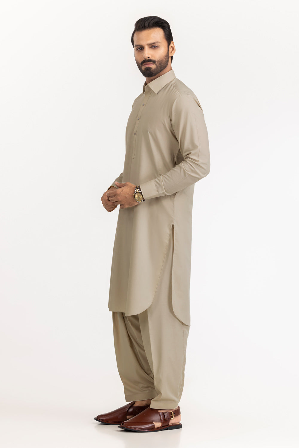 Sangam Cotton Unstitched Fabric Cotton-Lf