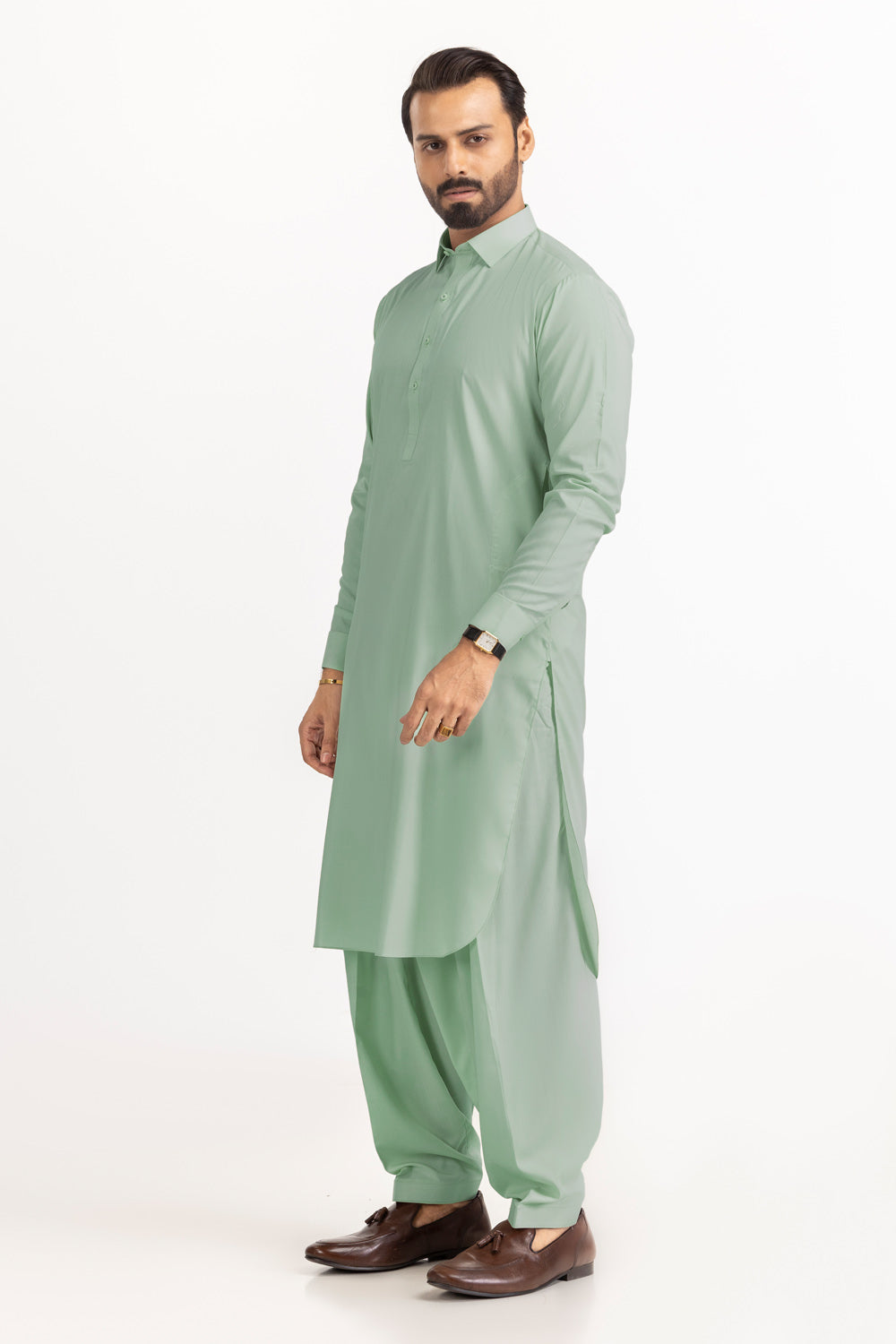 Sangam Cotton Unstitched Fabric Cotton-Lf