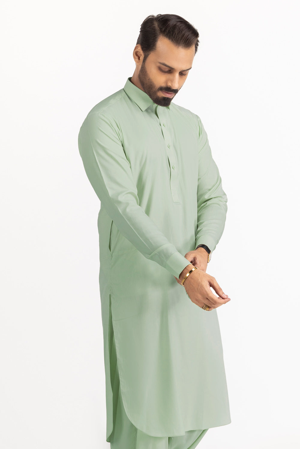 Sangam Cotton Unstitched Fabric Cotton-Lf