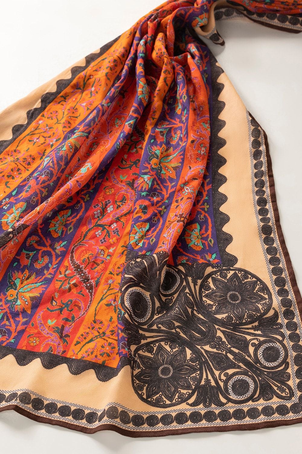 Printed Khadi Scarf