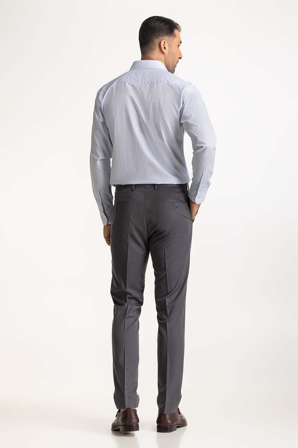 Self Textured Formal Shirt
