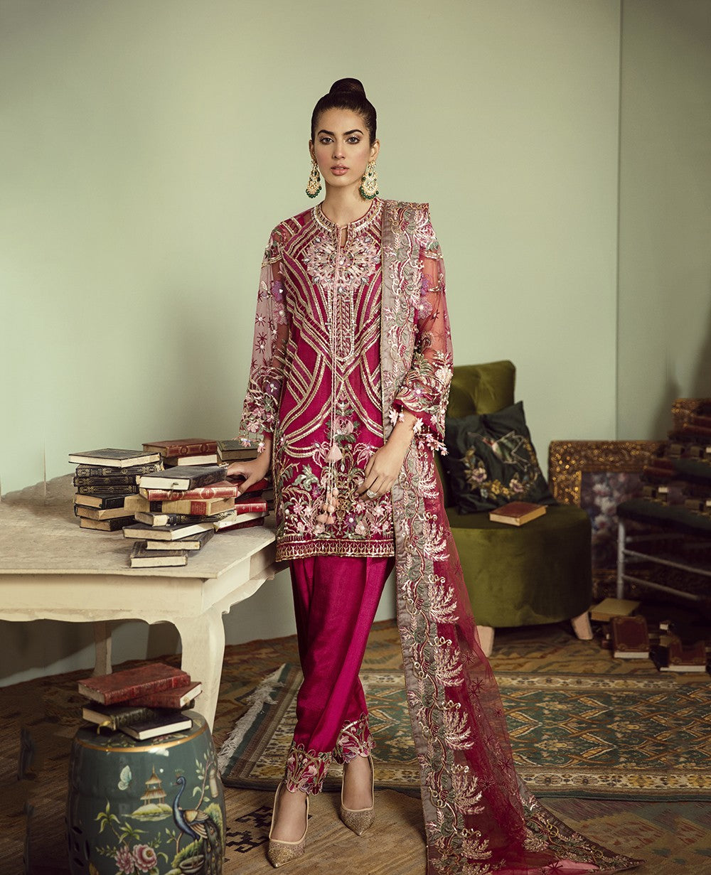 Embellished Dupatta (As Shown)