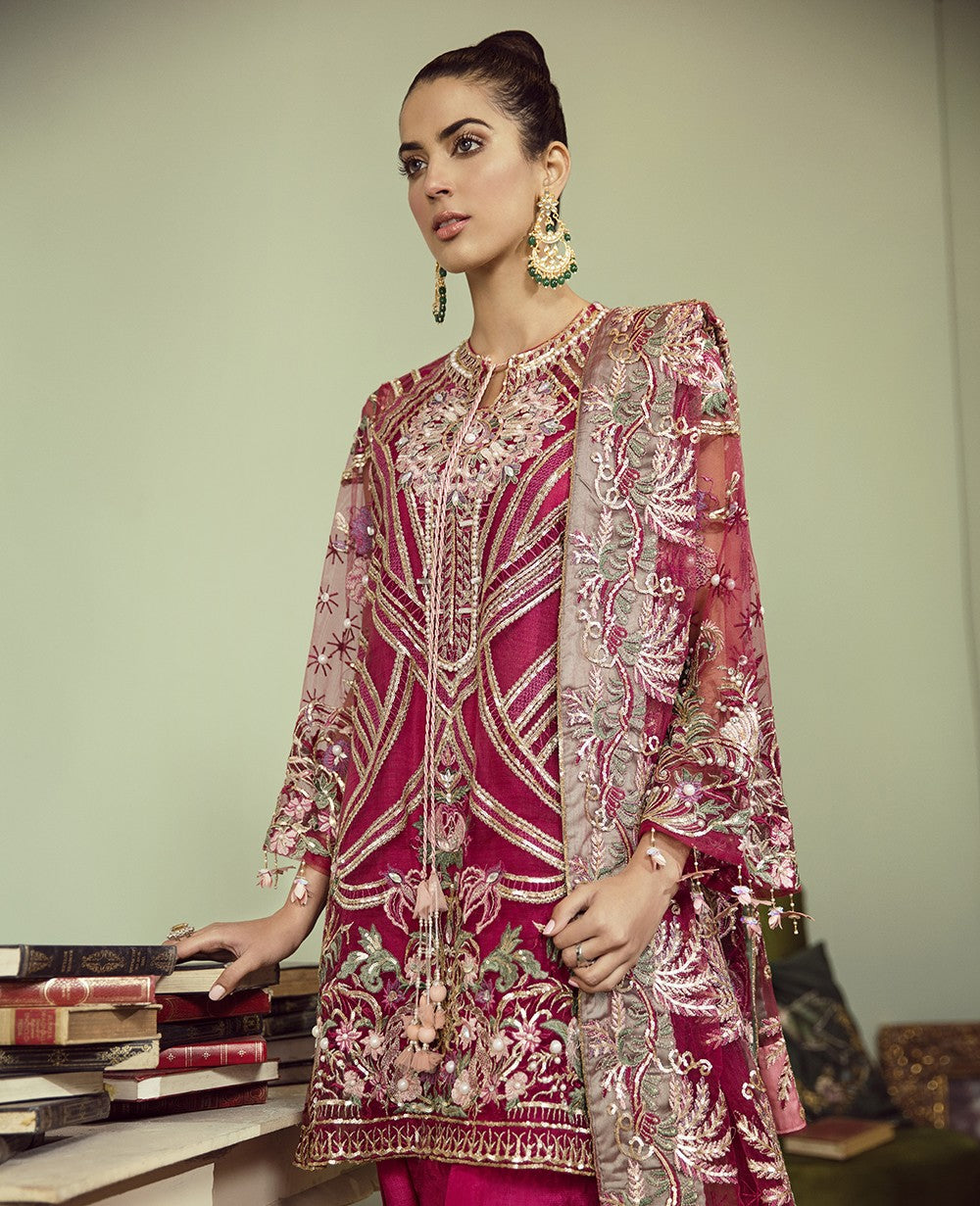 Embellished Dupatta (As Shown)