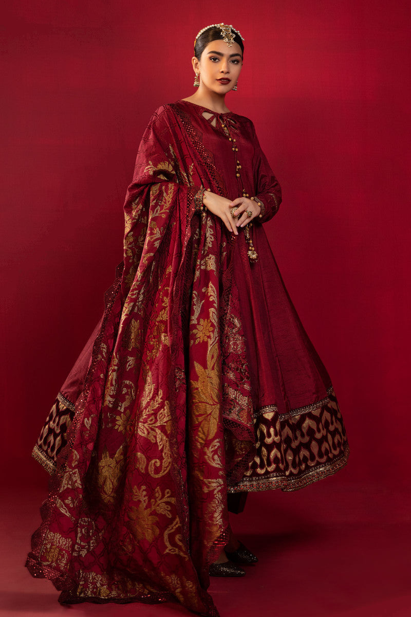 Fancy Stitched Eid Luxe Printkari 2024