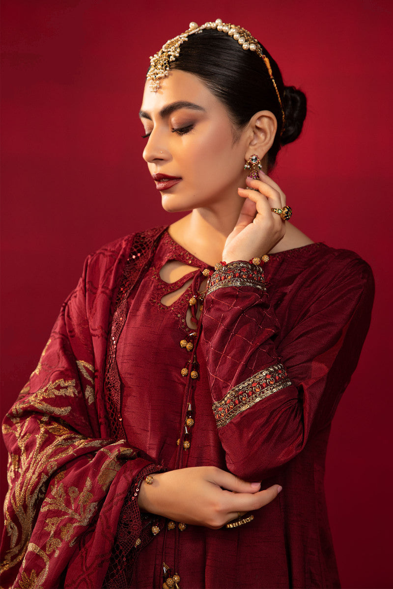 Fancy Stitched Eid Luxe Printkari 2024