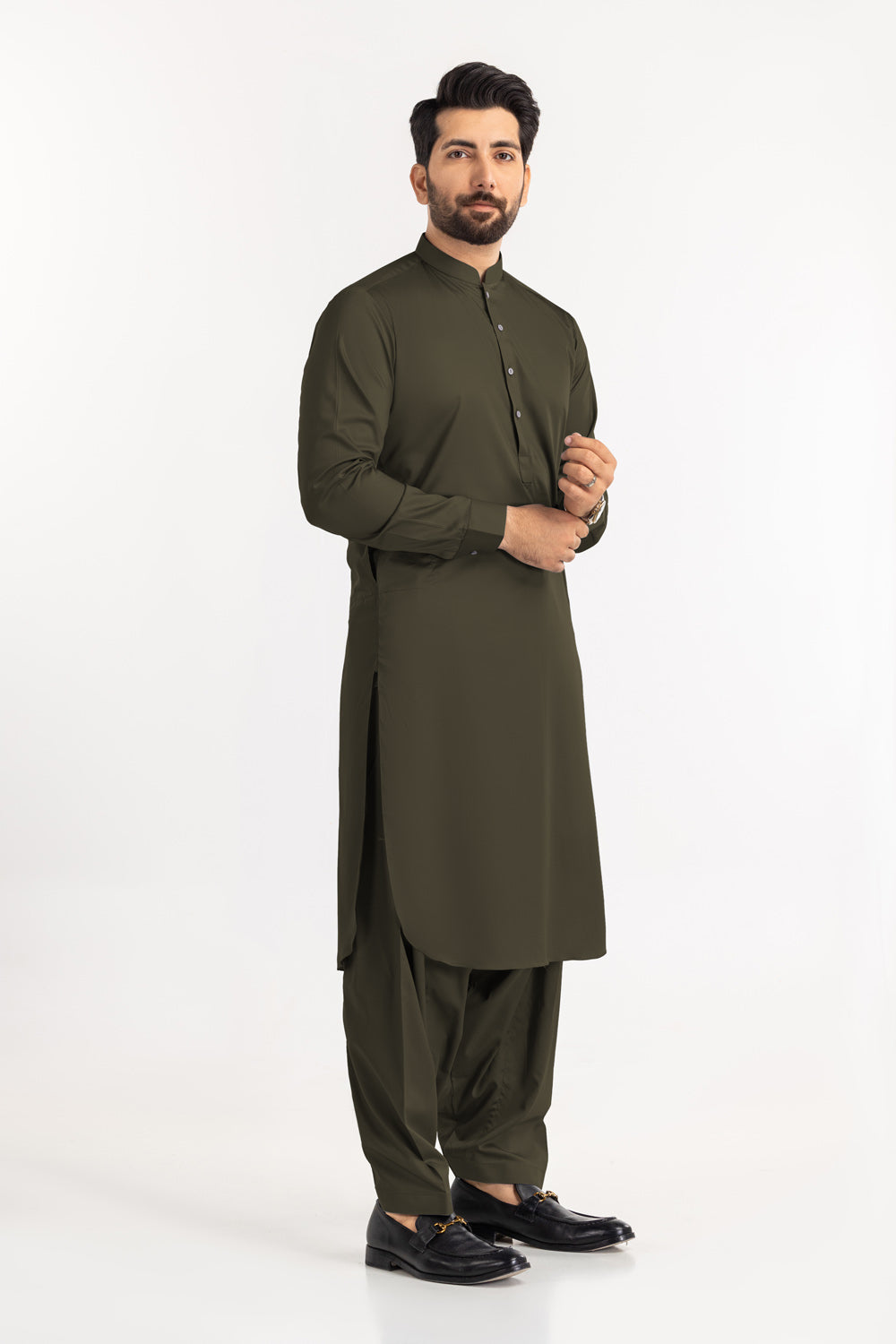 Melton Unstitched Fabric Blended-Lf