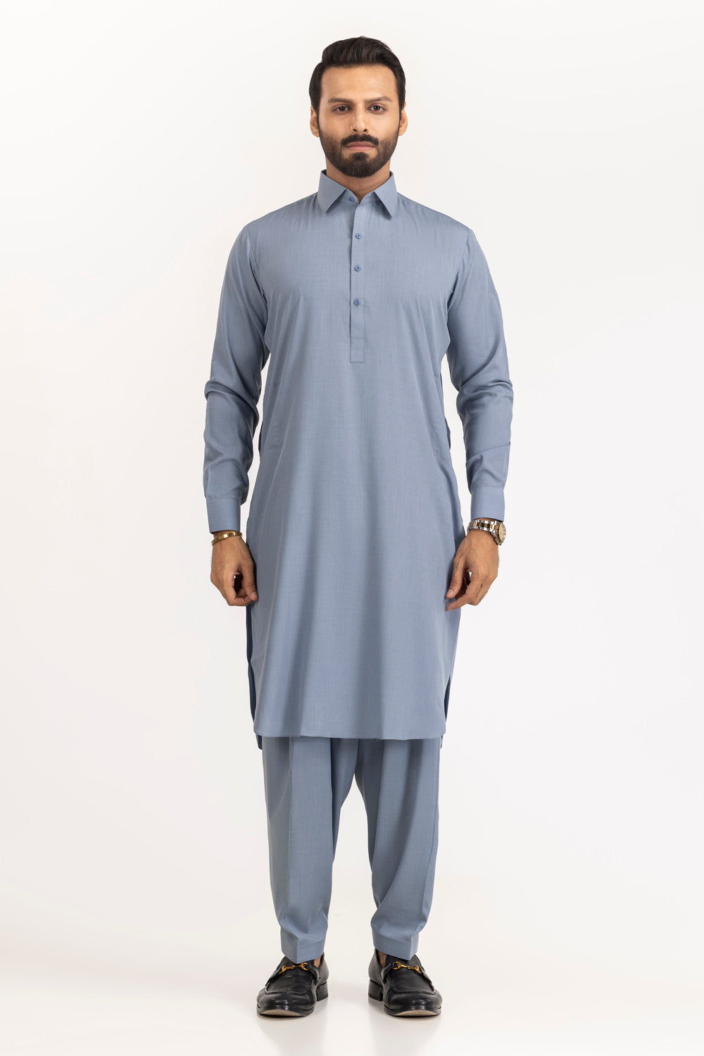 Melton Unstitched Fabric Blended-Lf