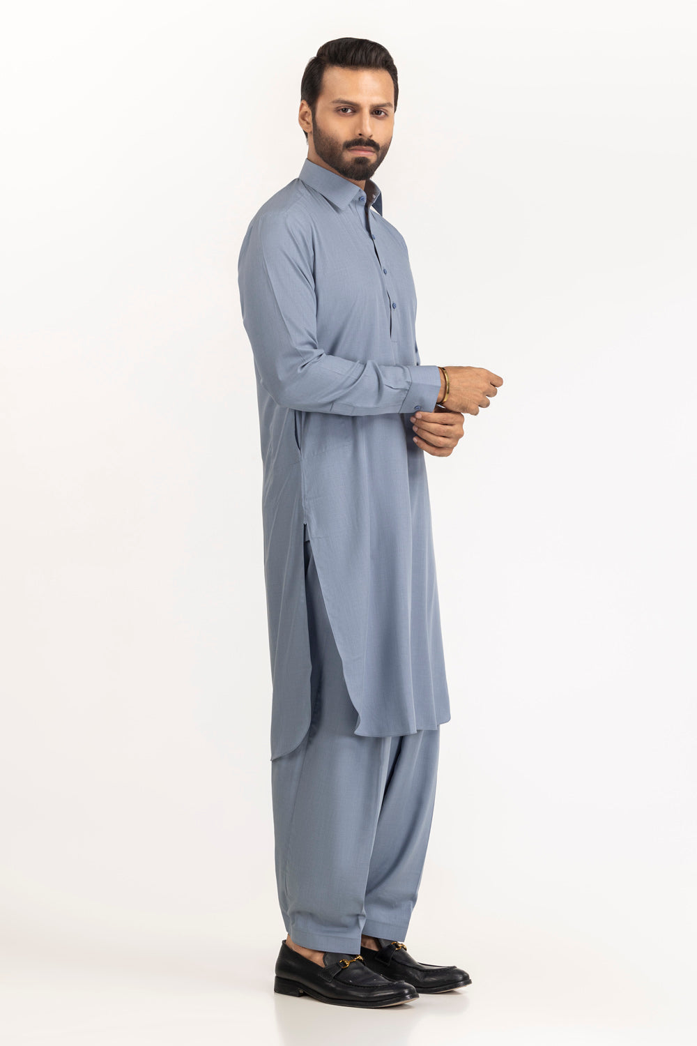 Melton Unstitched Fabric Blended-Lf