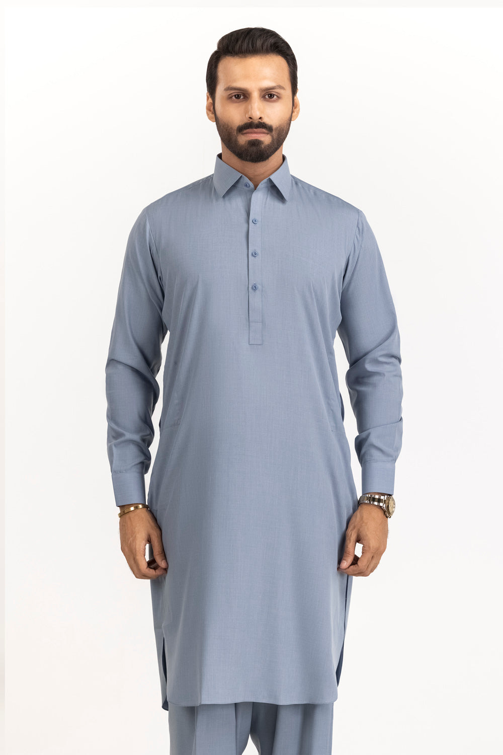 Melton Unstitched Fabric Blended-Lf