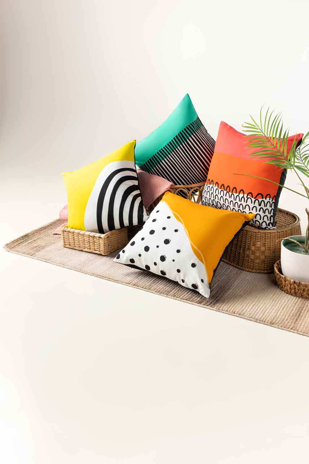 Shapes Digital Cushion Cover