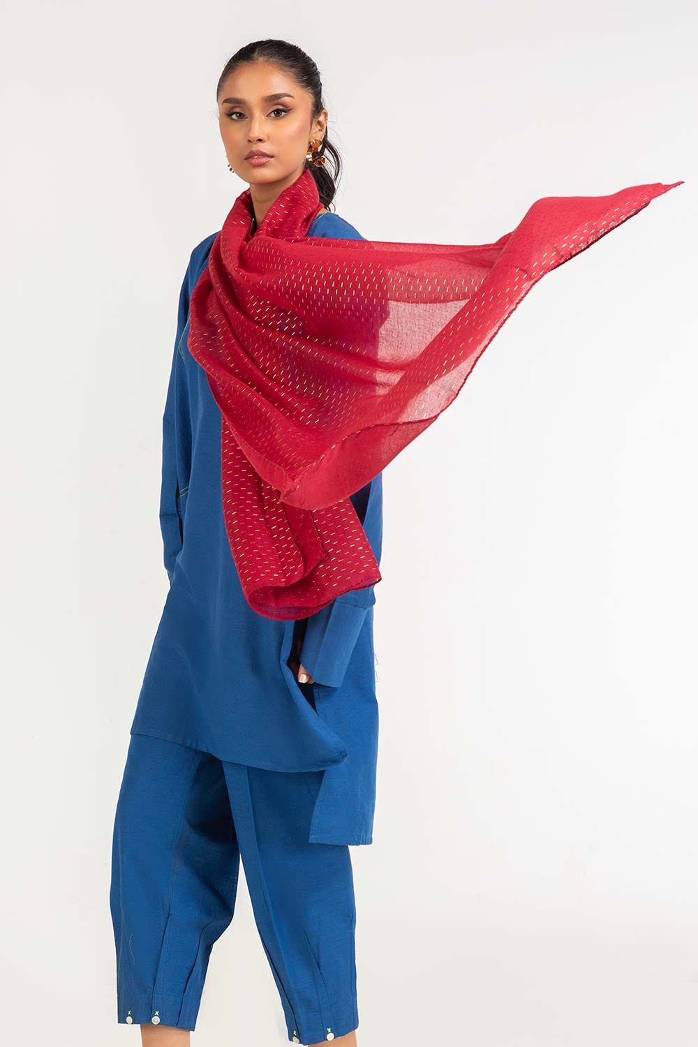 Red Foil Paper