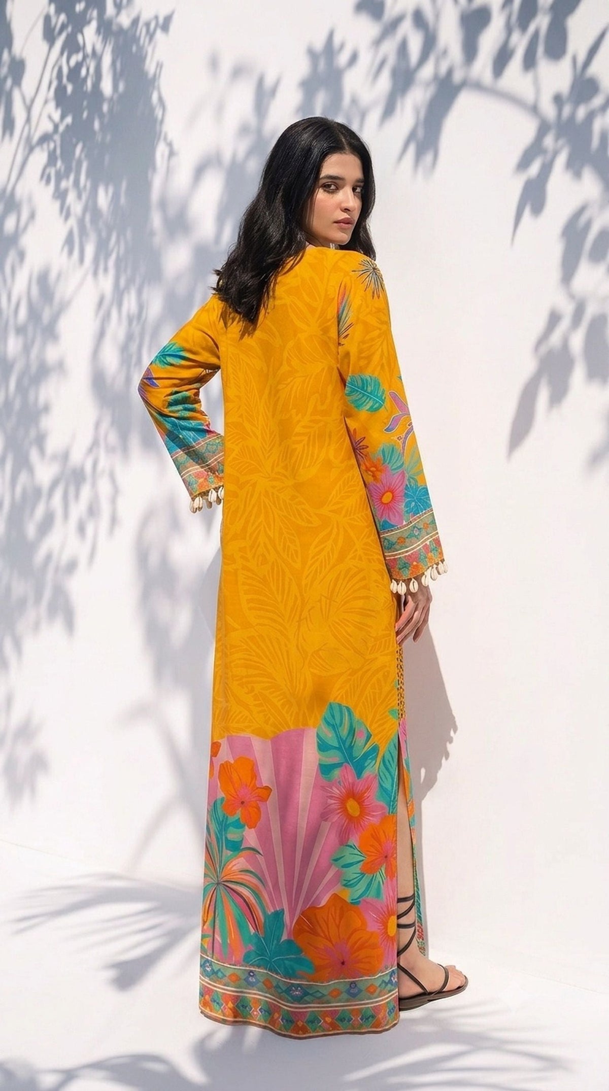 Sol Printed Kaftan