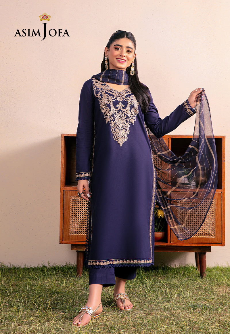 AJODD-33-XS EMBROIDERED CAMBRIC 3 PCS