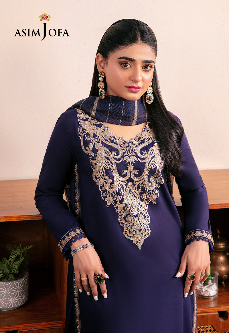 AJODD-33-XS EMBROIDERED CAMBRIC 3 PCS