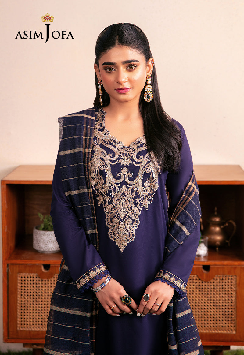 AJODD-33-XS EMBROIDERED CAMBRIC 3 PCS