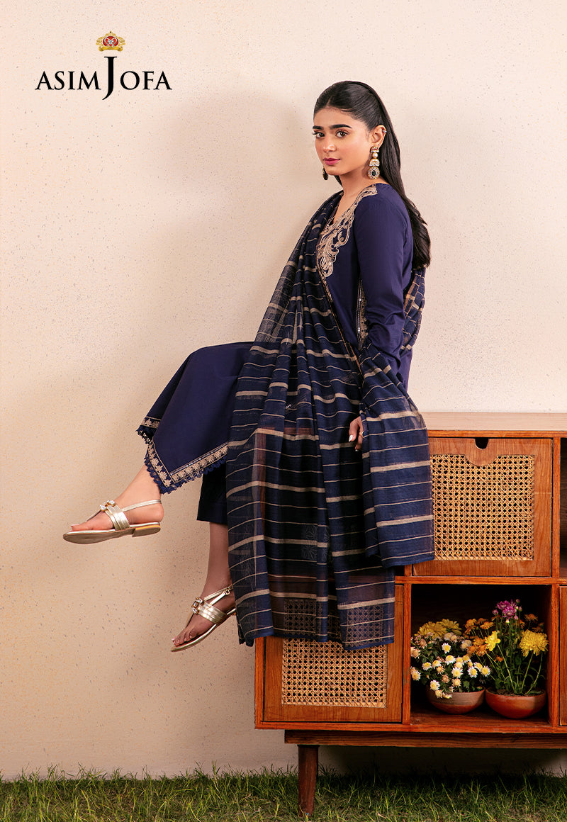AJODD-33-XS EMBROIDERED CAMBRIC 3 PCS