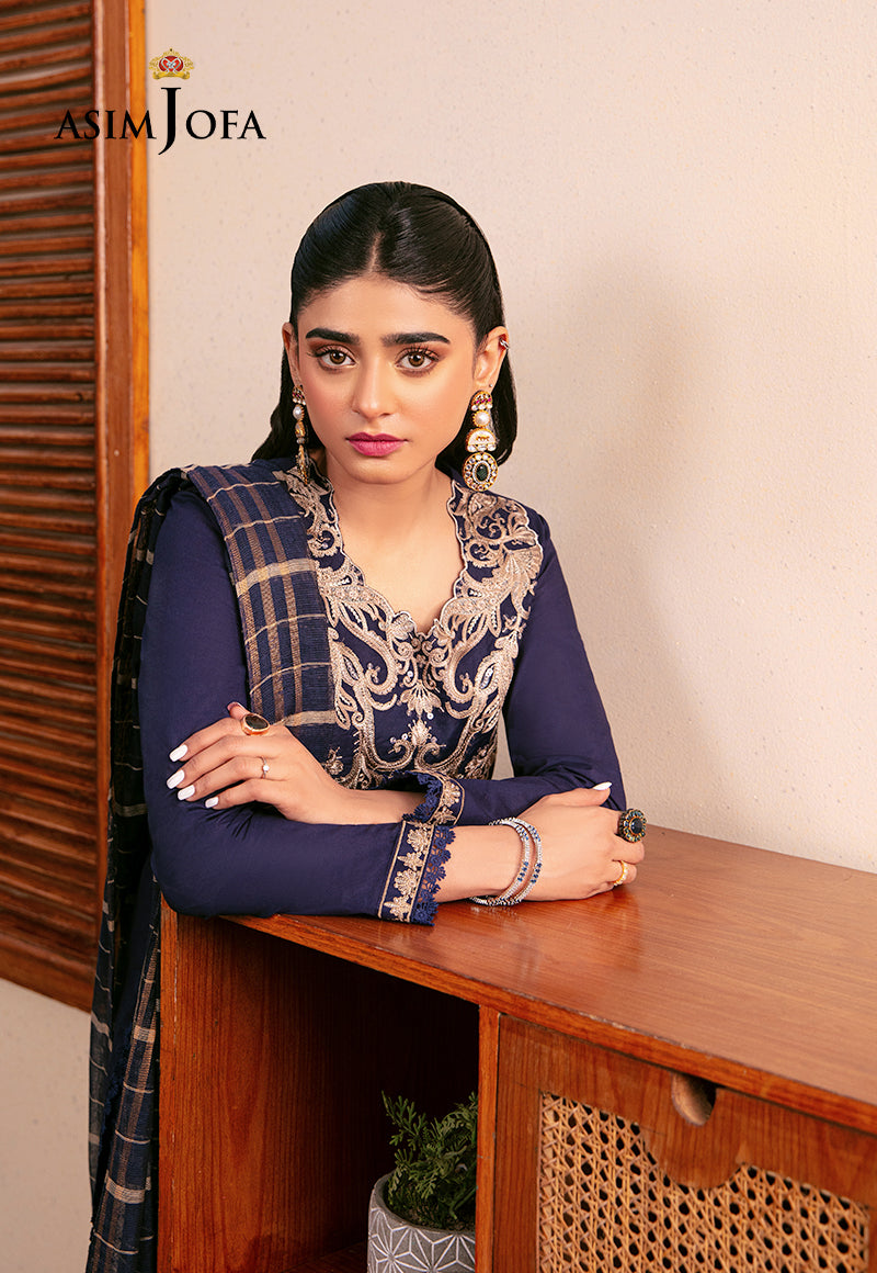 AJODD-33-XS EMBROIDERED CAMBRIC 3 PCS