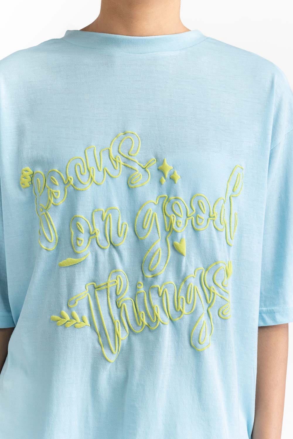 Sky Blue Knit