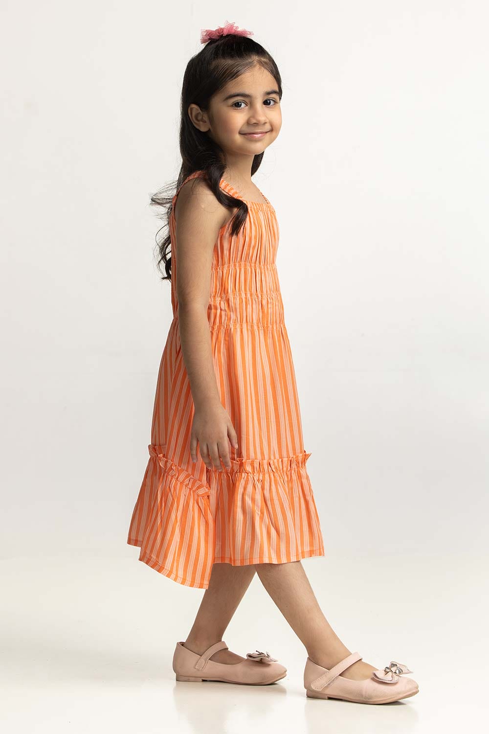 Sleeveless Printed Dress