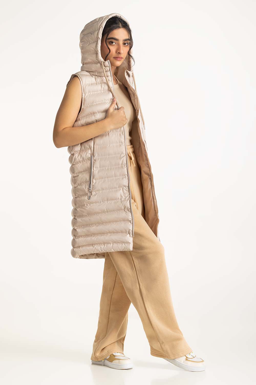 Sleeveless Puffer Jacket