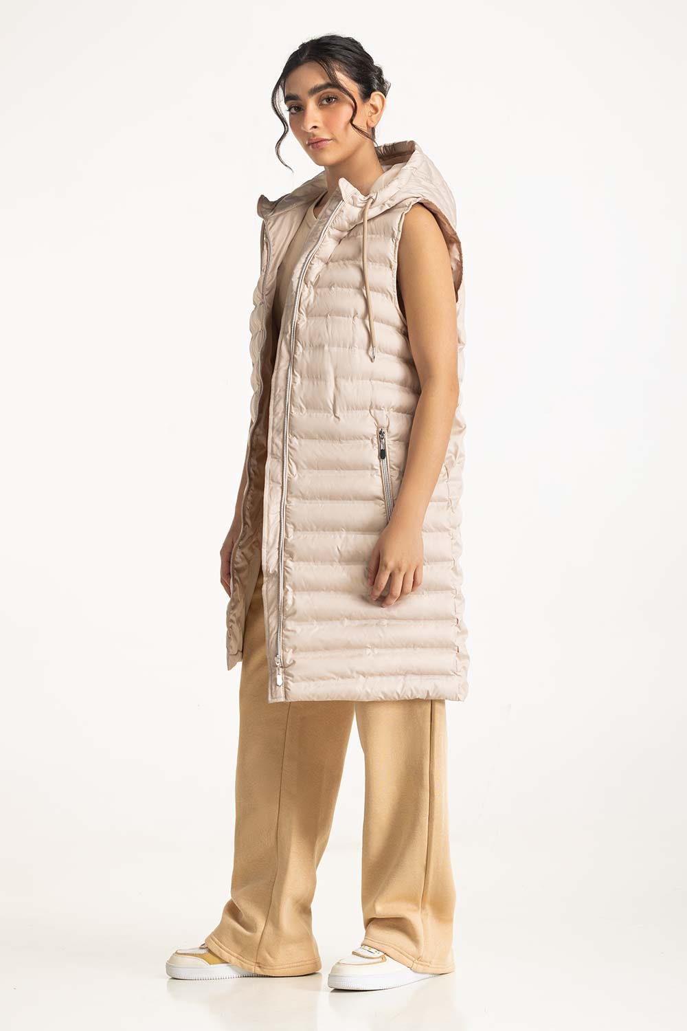 Sleeveless Puffer Jacket