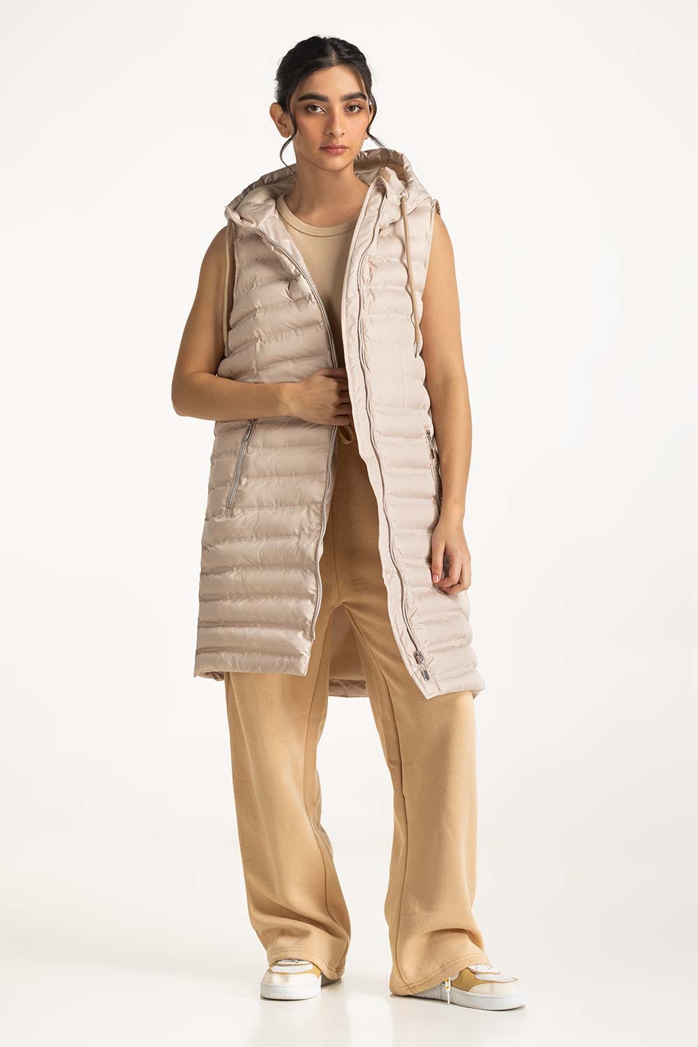 Sleeveless Puffer Jacket