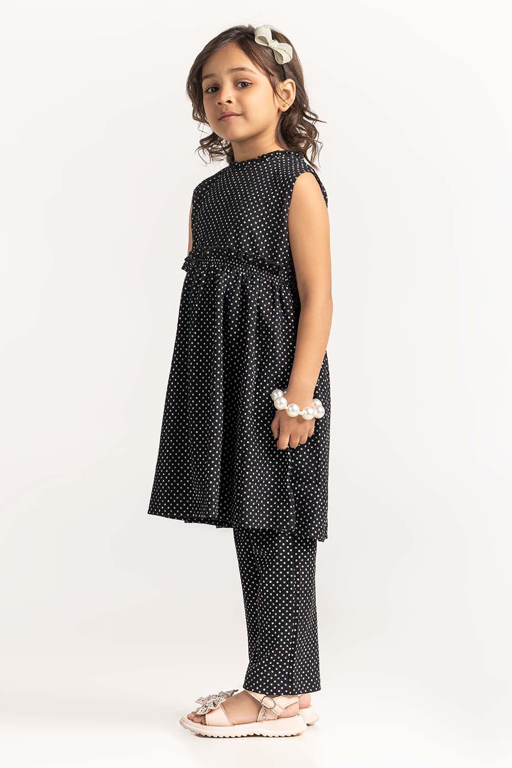 Sleeveless Textured Dress