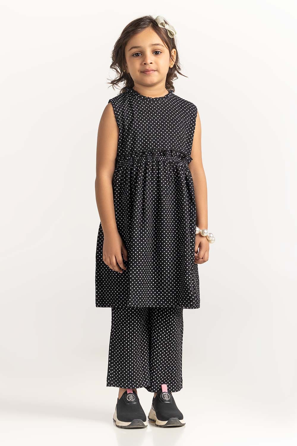 Sleeveless Textured Dress