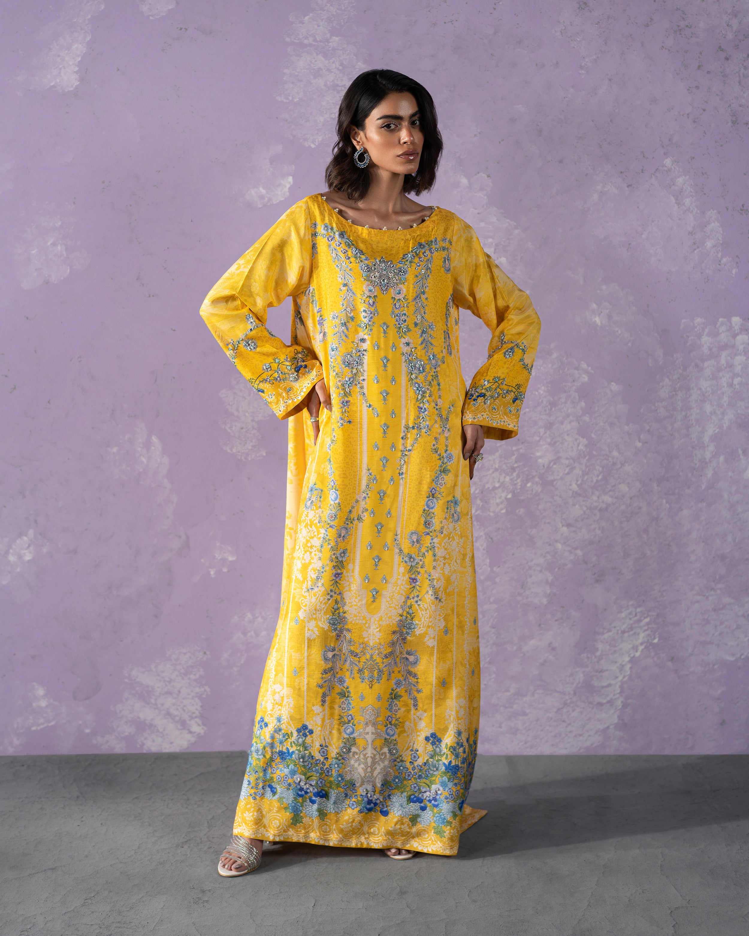 Canary Song Kaftan (D-02)