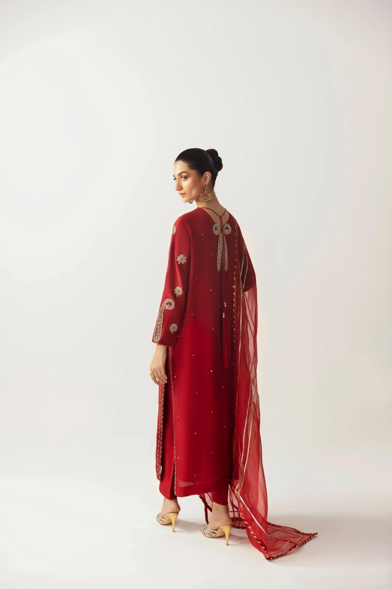 Deep Red Muskan-Festive