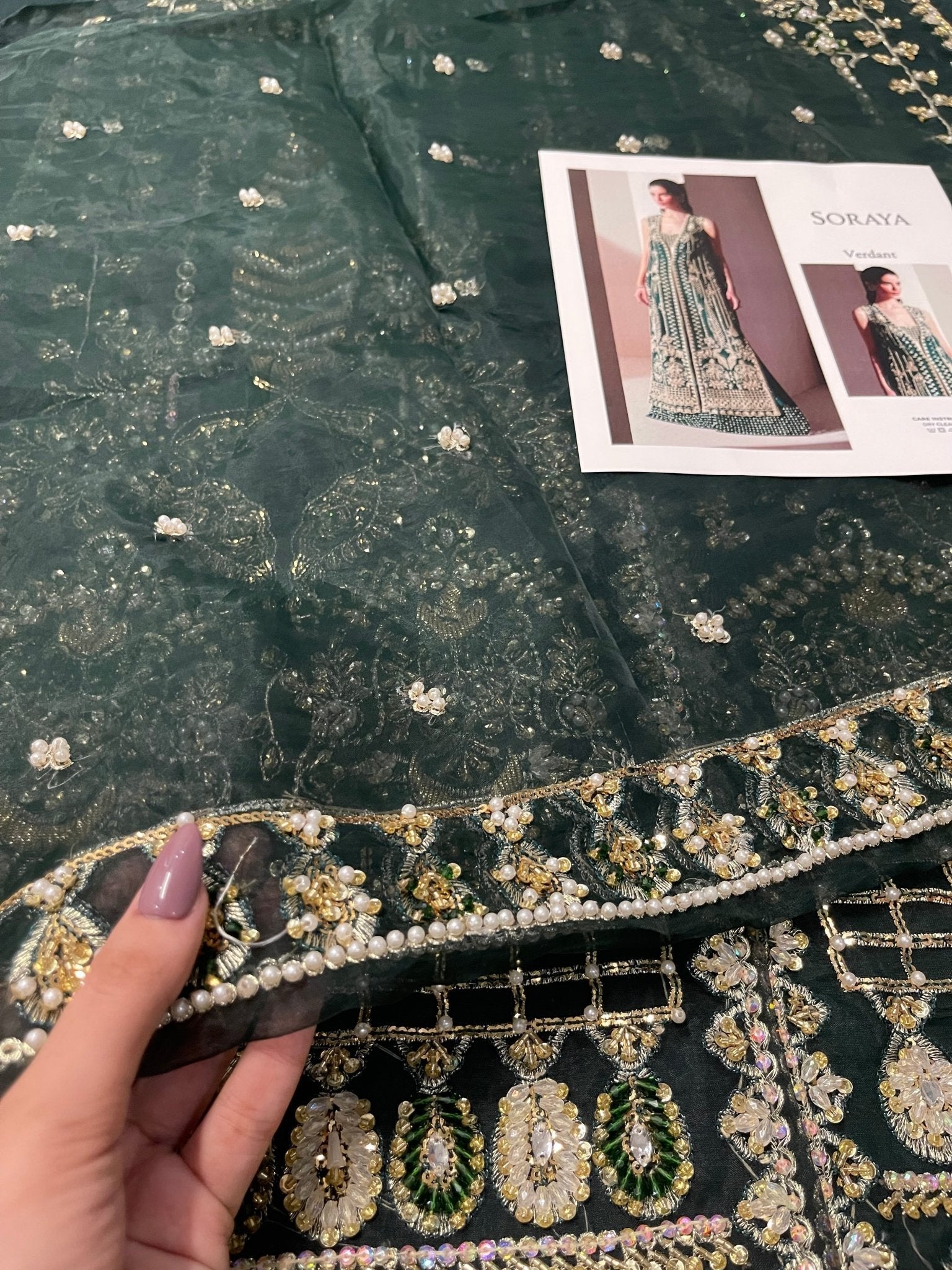 Soraya – Verdant Style (Green, Colour Customised)