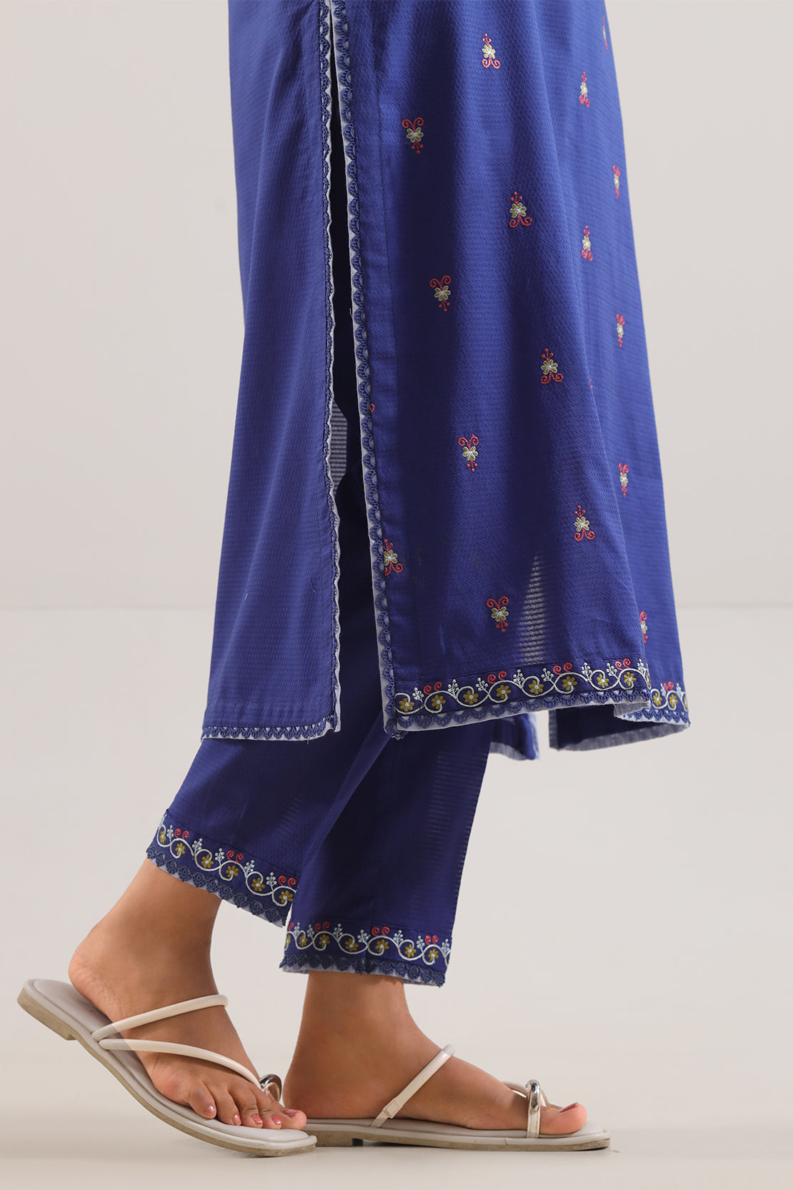 Luxury Pret Embroidered Cotton Jacquard Stitched 3 Piece108420