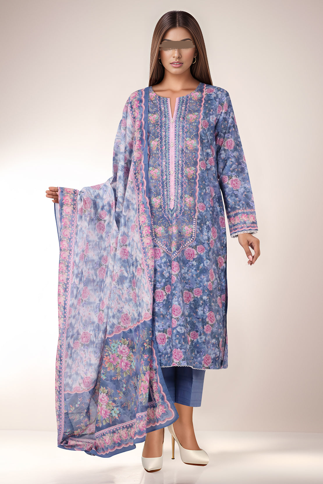 Printed Lawn Stitched Shirt62842