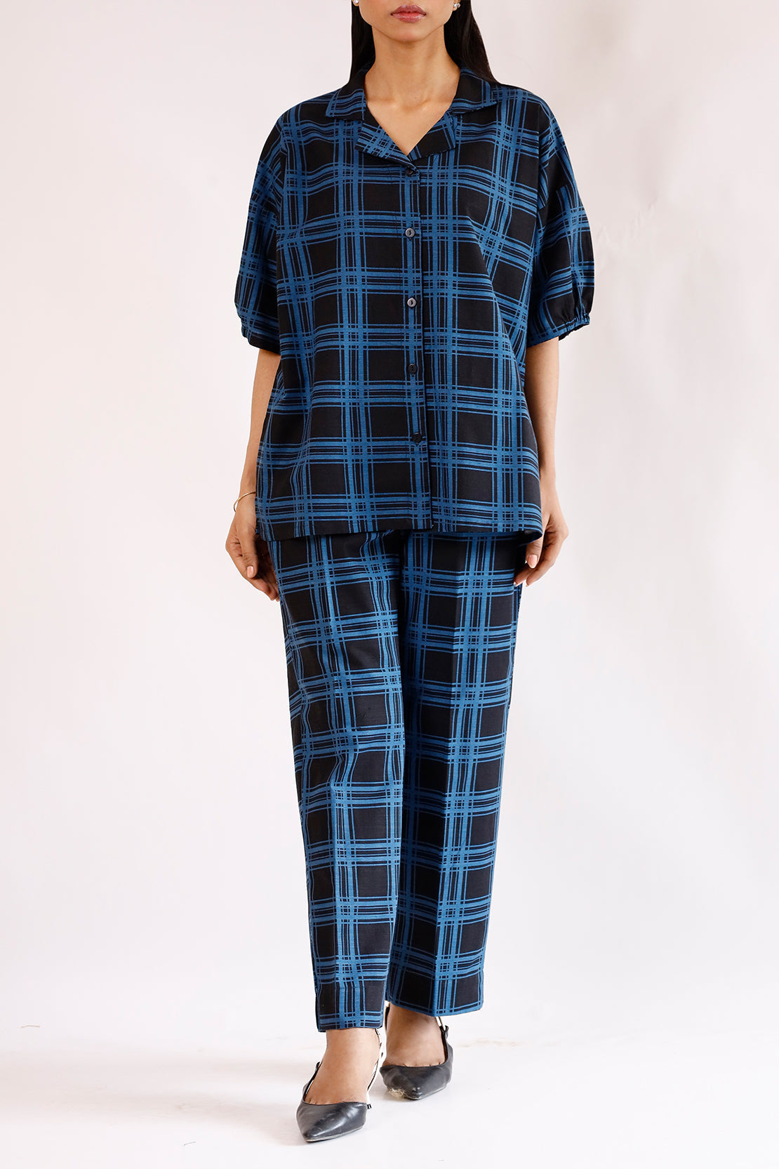 Printed Khaddar Stitched Shirt70699