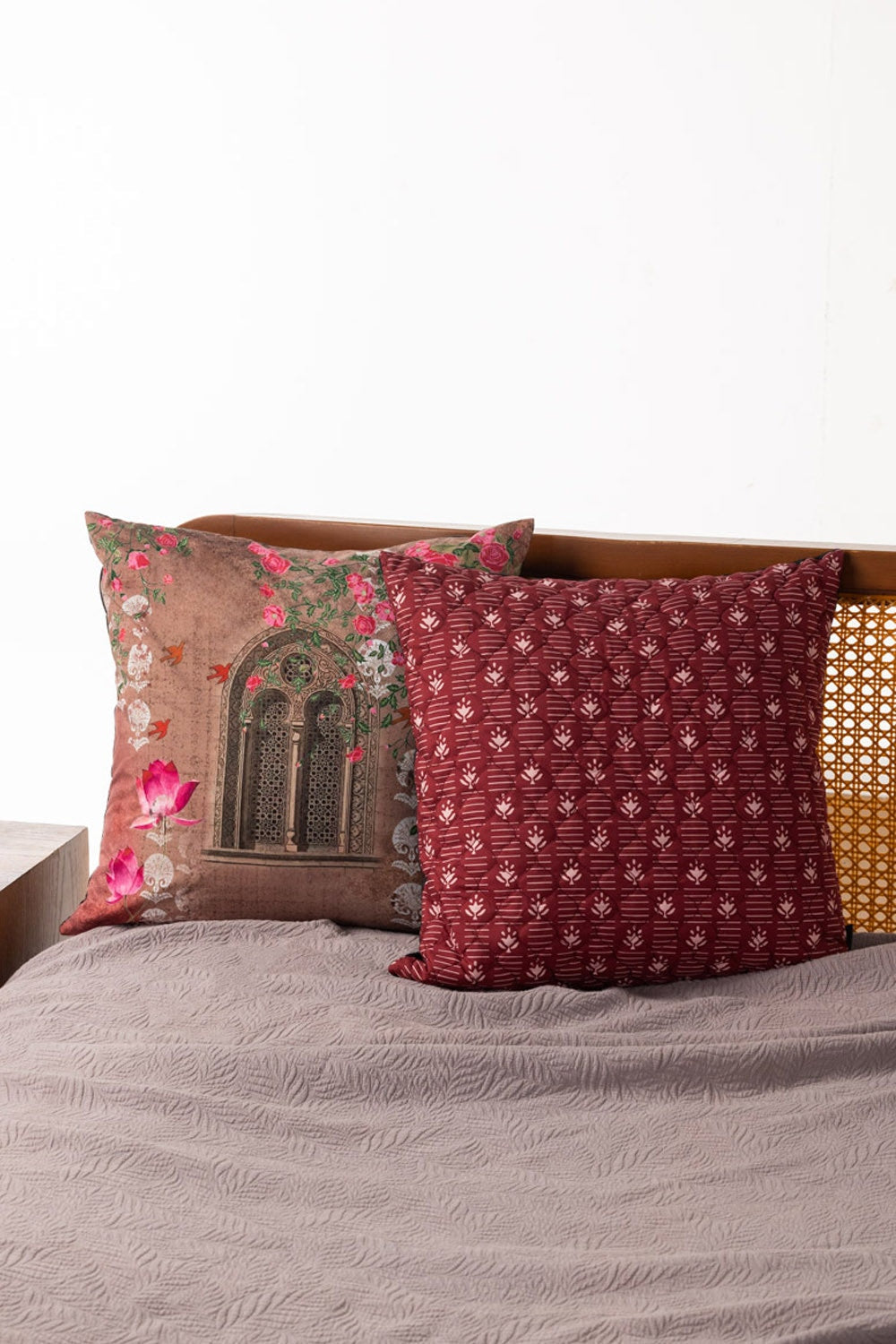 Qc-004 Digital Quilted Cushion Cover