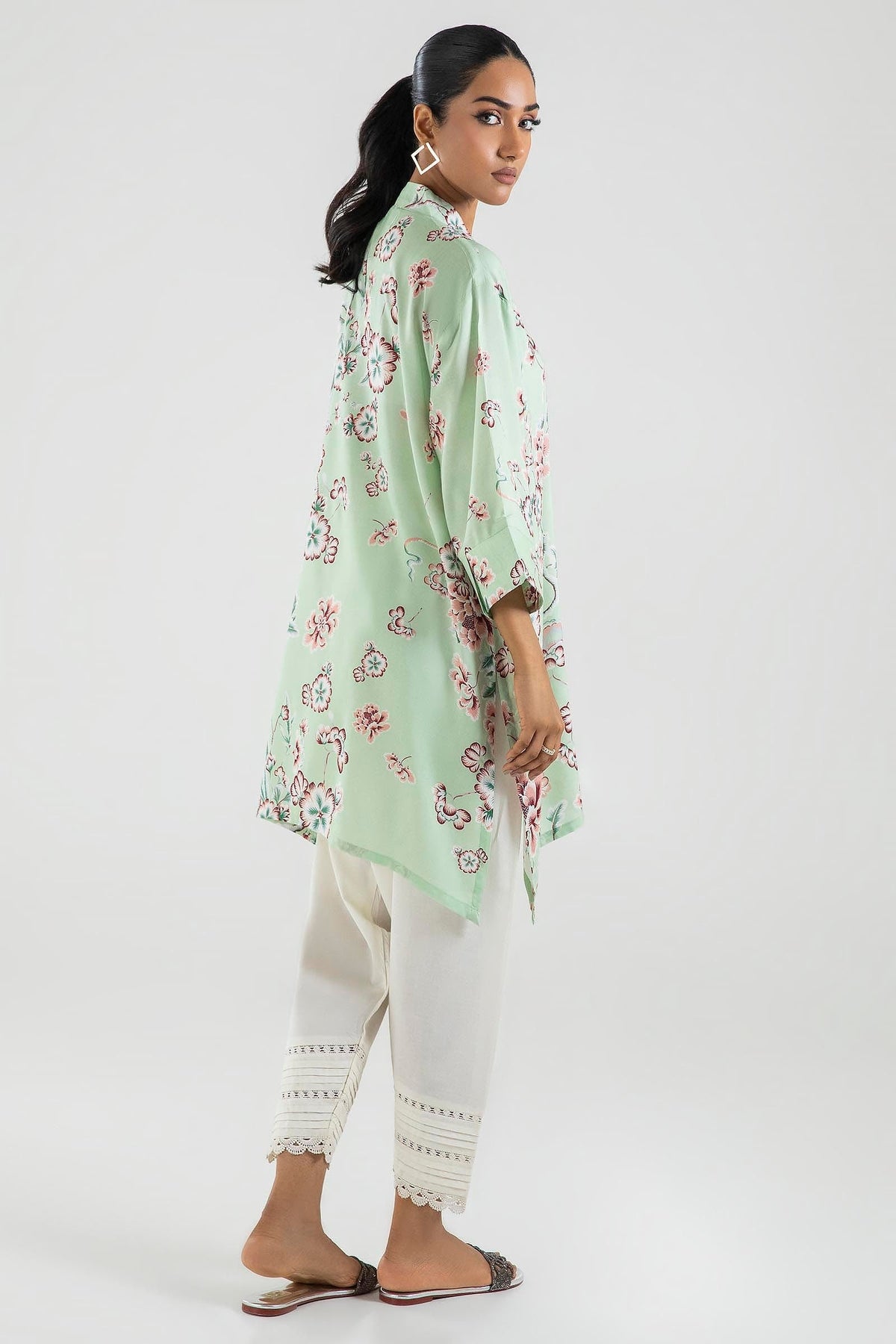 Stitched Multi Printed Shirt