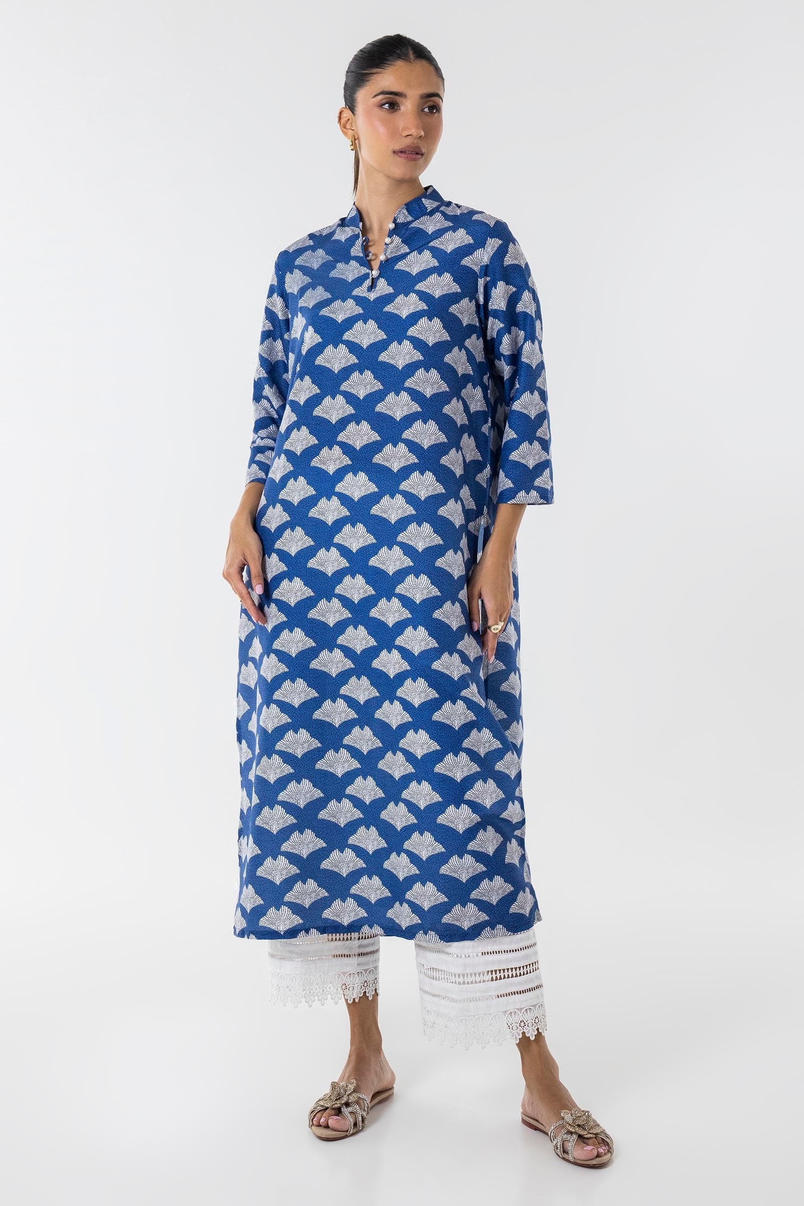 Stitched Multi Printed Shirt